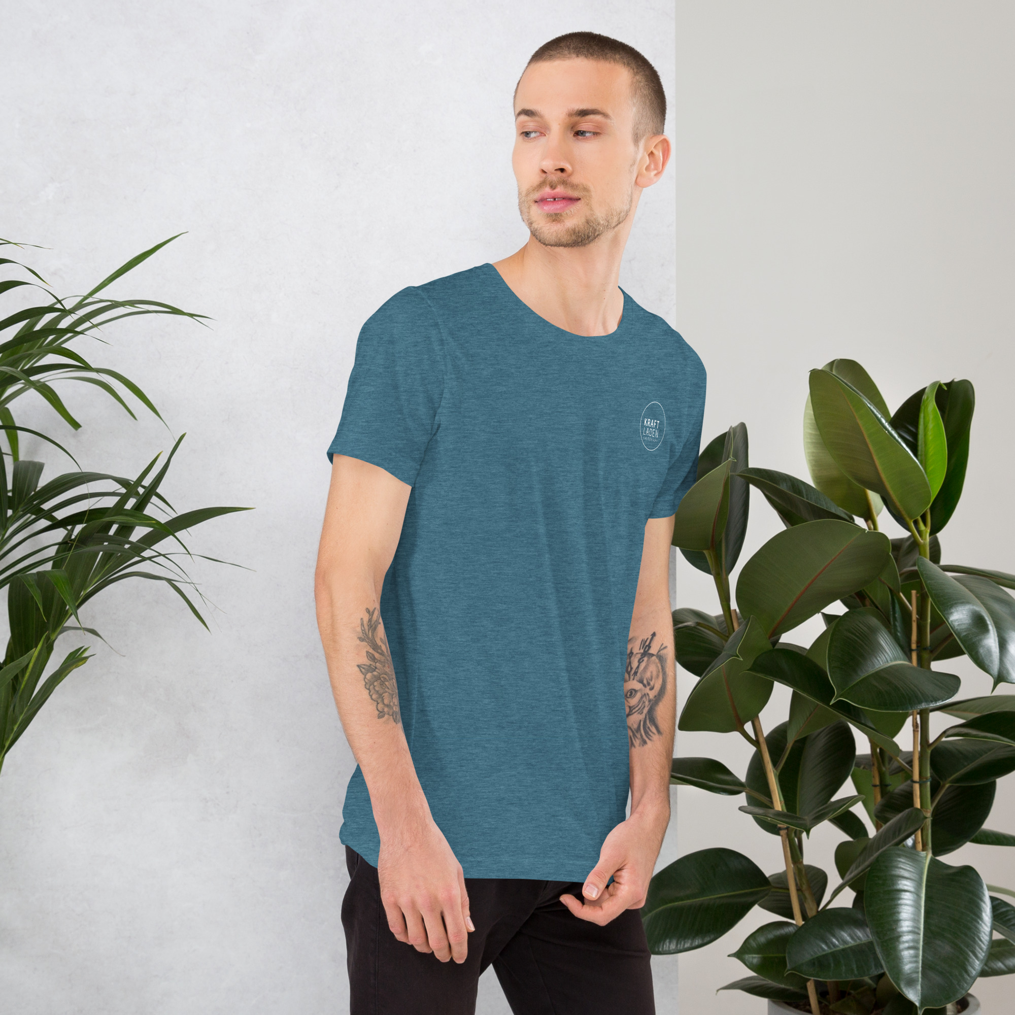 unisex-staple-t-shirt-heather-deep-teal-right-673cb9cca1c90.jpg